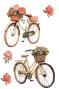 Preview: Papers For you - Transfer Aufkleber "Bikes" Decor Transfers 8x12 Inch