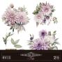 Preview: Papers For you - Transfer Aufkleber "Dahlias" Decor Transfers 12x12 Inch