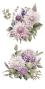 Preview: Papers For you - Transfer Aufkleber "Dahlias" Decor Transfers 6x12 Inch