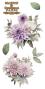 Preview: Papers For you - Transfer Aufkleber "Dahlias" Decor Transfers 6x12 Inch