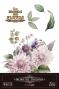 Preview: Papers For you - Transfer Aufkleber "Dahlias" Decor Transfers 8x12 Inch