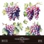 Preview: Papers For you - Transfer Aufkleber "Grapes" Decor Transfers 12x12 Inch