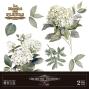 Preview: Papers For you - Transfer Aufkleber "Hydrangeas" Decor Transfers 12x12 Inch