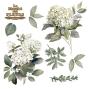 Preview: Papers For you - Transfer Aufkleber "Hydrangeas" Decor Transfers 12x12 Inch