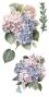 Preview: Papers For you - Transfer Aufkleber "Hydrangeas" Decor Transfers 6x12 Inch
