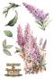 Preview: Papers For you - Transfer Aufkleber "Lilacs" Decor Transfers 8x12 Inch