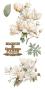 Preview: Papers For you - Transfer Aufkleber "Magnolias" Decor Transfers 6x12 Inch