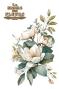 Preview: Papers For you - Transfer Aufkleber "Magnolias" Decor Transfers 8x12 Inch