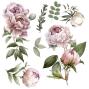 Preview: Papers For you - Transfer Aufkleber "Peonies" Decor Transfers 12x12 Inch