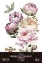 Preview: Papers For you - Transfer Aufkleber "Peonies" Decor Transfers 8x12 Inch