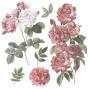 Preview: Papers For you - Transfer Aufkleber "Roses" Decor Transfers 12x12 Inch
