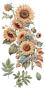 Preview: Papers For you - Transfer Aufkleber "Sunflowers" Decor Transfers 6x12 Inch