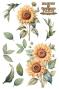 Preview: Papers For you - Transfer Aufkleber "Sunflowers" Decor Transfers 8x12 Inch