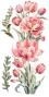 Preview: Papers For you - Transfer Aufkleber "Tulips" Decor Transfers 6x12 Inch