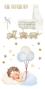 Preview: Papers For you - Transfer Aufkleber "Sweet Baby Boy" Decor Transfers 6x12 Inch