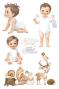 Preview: Papers For you - Transfer Aufkleber "Sweet Baby Boy" Decor Transfers 8x12 Inch