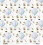 Preview: Papers For You - Pergamentpapier "Sweet Baby Boy" Vellum Paper Pack 30x31 cm - 6 Bogen 