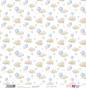 Preview: Papers For You - Pergamentpapier "Sweet Baby Boy" Vellum Paper Pack 30x31 cm - 6 Bogen 