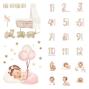 Preview: Papers For you - Transfer Aufkleber "Sweet Baby Girl" Decor Transfers 12x12 Inch