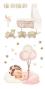 Preview: Papers For you - Transfer Aufkleber "Sweet Baby Girl" Decor Transfers 6x12 Inch