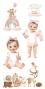 Preview: Papers For you - Transfer Aufkleber "Sweet Baby Girl" Decor Transfers 6x12 Inch