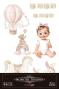 Preview: Papers For you - Transfer Aufkleber "Sweet Baby Girl" Decor Transfers 8x12 Inch