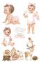 Preview: Papers For you - Transfer Aufkleber "Sweet Baby Girl" Decor Transfers 8x12 Inch