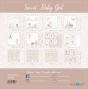 Preview: Papers For You - Designpapier "Sweet Baby Girl" Scrap Paper Pack 30,5 x 32 cm - 12 Bogen