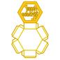 Preview: Nellie Snellen - Stanzschablone "Hexagon Shadowbox" Shape Dies