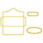 Preview: Nellie Snellen - Stanzschablone "Gift Envelope" Shape Dies
