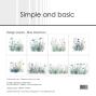 Preview: Simple and Basic - Designpapier "Blue Meadows" Paper Pack 12x12 Inch - 8 Bogen 
