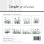 Preview: Simple and Basic - Designpapier "Blue Meadows" Paper Pack 6x6 Inch - 24 Bogen 