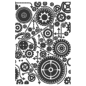 Preview: Sizzix - 3D Prägefolder "Gears" Embossing Folder Design by Tim Holtz