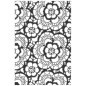 Preview: Sizzix - 3D Prägefolder "Lace" Embossing Folder Design by Tim Holtz