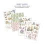 Preview: Ciao Bella - Designpapier & Stanzteile "Secret Garden" Junk Journal Ephemera Book A4 - 32 Bogen