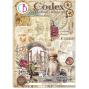 Preview: Ciao Bella - Designpapier & Stanzteile "Codex" Junk Journal Ephemera Book A4 - 32 Bogen