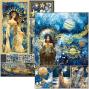 Preview: Ciao Bella - Stanzteile "Celestial" Creative Pad A4 - 9 Bogen