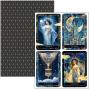 Preview: Ciao Bella - Stanzteile "Celestial" Creative Pad A4 - 9 Bogen