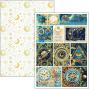 Preview: Ciao Bella - Stanzteile "Celestial" Creative Pad A4 - 9 Bogen