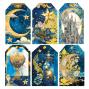 Preview: Ciao Bella - Pergamentpapier "Celestial" Vellum 6x6 Inch - 6 Bogen