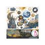 Preview: Ciao Bella - Stanzteile "Celestial" Fussy Cut Pad - 24 Bogen