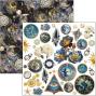 Preview: Ciao Bella - Stanzteile "Celestial" Fussy Cut Pad - 24 Bogen