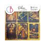 Preview: Ciao Bella - Designpapier "Celestial Gold" Deluxe Paper Pack 6x6 Inch - 5 Bogen
