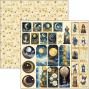 Preview: Ciao Bella - Designpapier "Celestial" Patterns Paper Pack 12x12 Inch - 8 Bogen