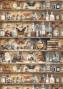 Preview: Ciao Bella - Decopatch Papier "Cabinet of Curiosities" Rice Paper A5 - 8 Bogen