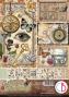 Preview: Ciao Bella - Stanzteile "Cabinet of Curiosities" Creative Pad A4 - 9 Bogen
