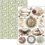 Preview: Ciao Bella - Stanzteile "Cabinet of Curiosities" Creative Pad A4 - 9 Bogen