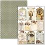 Preview: Ciao Bella - Stanzteile "Cabinet of Curiosities" Creative Pad A4 - 9 Bogen