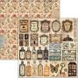 Preview: Ciao Bella - Designpapier "Cabinet of Curiosities" Paper Pack 8x8 Inch - 12 Bogen