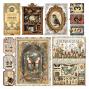 Preview: Ciao Bella - Pergamentpapier "Cabinet of Curiosities" Vellum 6x6 Inch - 6 Bogen